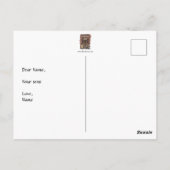 Cheddar Greeting Briefkaart (Achterkant)