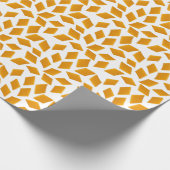 Cheddar kaas patroon cadeaupapier (Hoek)