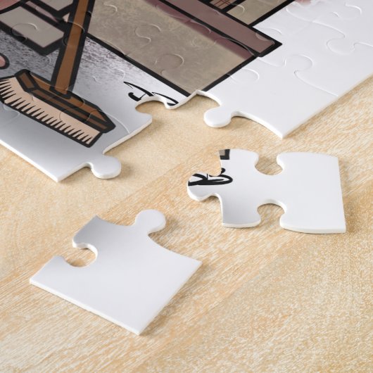 Cheddar Oversized Jigsaw Puzzel (Zijkant)
