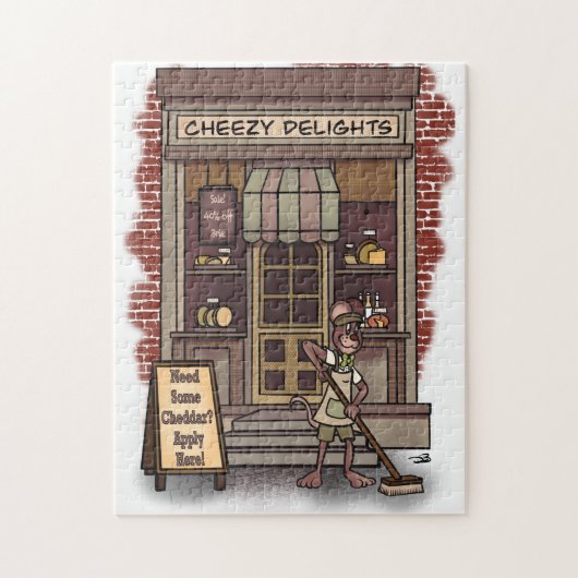 Cheddar Oversized Jigsaw Puzzel (Verticaal)