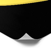 Cheddar Samen Grappig Voedsel Pun Donker BG Poster (Hoek)