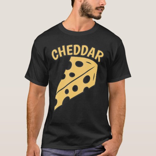 Cheddar Tasty Cheddar Cheese T-shirt (Voorkant)