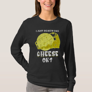 Cheddarkaas Snack Eter Kaas   Kaas T-shirt