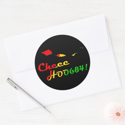 CHEE HOO RONDE STICKER (Envelop)