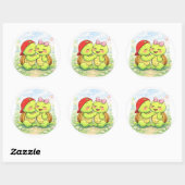 Cheek Kiss Ronde Sticker (Vel)