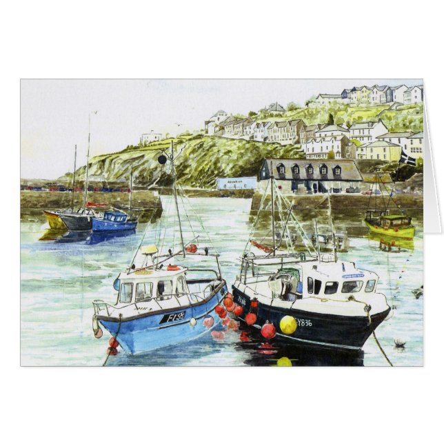 "Cheek to Cheek"-kaart (Voorkant Horizontaal)