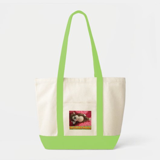 Cheekie Monkey Bag Tote Bag (Voorkant)