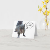 Cheekleurtje Birthday Card Kaart (Gele Bloem)