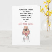 CHEEKS KAART (Gele Bloem)