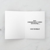 Cheeky 21ste verjaardag Kaart (Binnen)