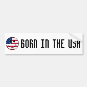 Cheeky Amerikaanse vlag Bumpersticker