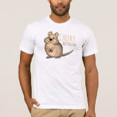 Cheeky Australian Cute Quokka T-Shirt (Voorkant)