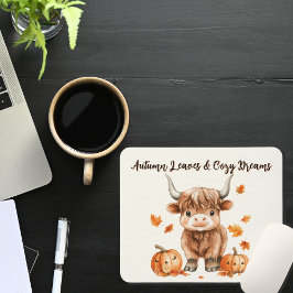 Cheeky Autumn Highland Koe Muismat