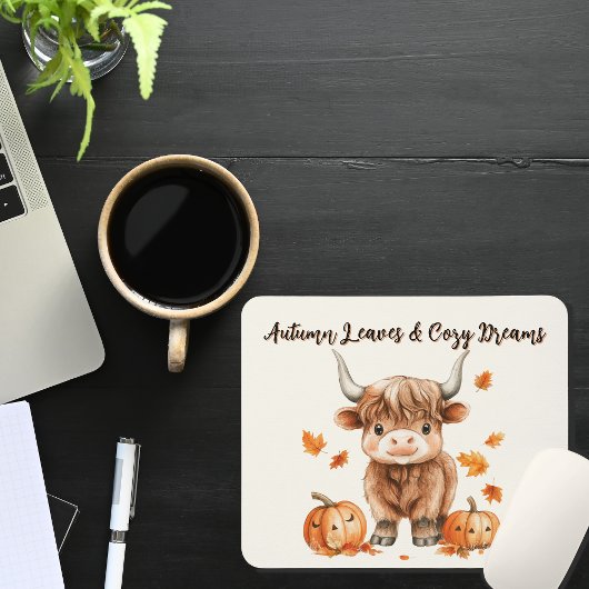 Cheeky Autumn Highland Koe Muismat