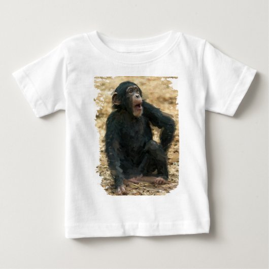 Cheeky baby chimp bij play art (Voorkant)