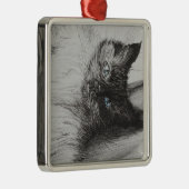 Cheeky Baby Metalen Ornament (Rechts)