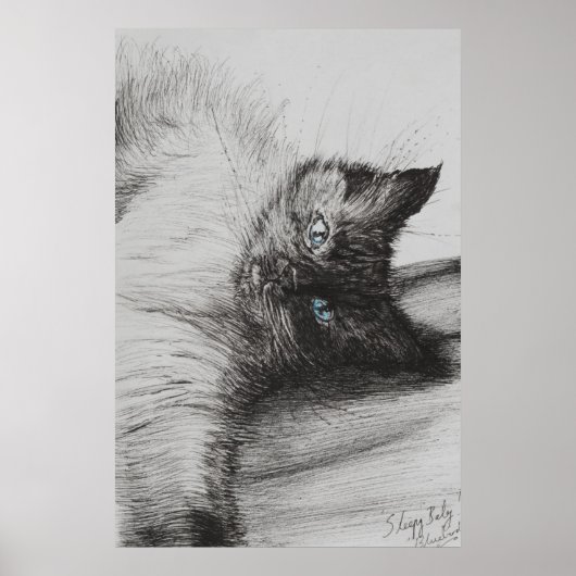 Cheeky Baby Poster (Voorkant)