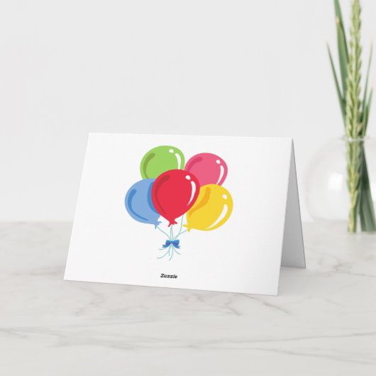 Cheeky Birthday Wishes Een scheet-tastische vierin Kaart (Achterkant)