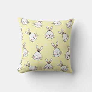 Cheeky Bunnies Pattern Kussen