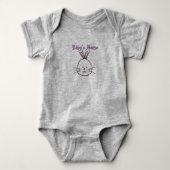 Cheeky Bunnies Pattern Romper (Voorkant)