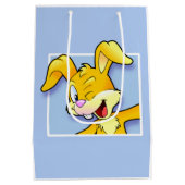 Cheeky Bunny - Frecher Hase Medium Cadeauzakje (Achterkant)