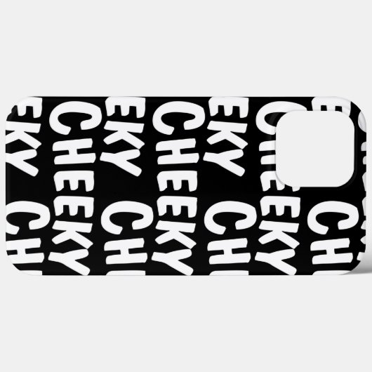 Cheeky Case-Mate iPhone Case (Achterkant (horizontaal))