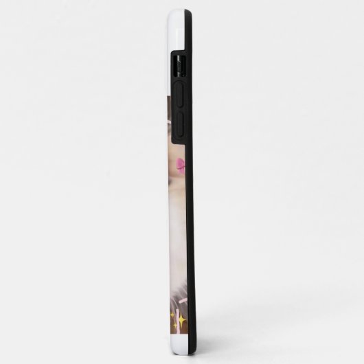 Cheeky Cat Tongue Out Phone Case – Cute & Playful  (Achterkant/links)