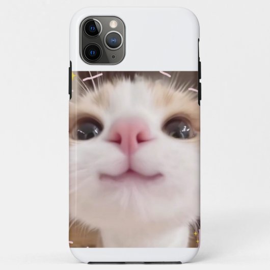 Cheeky Cat Tongue Out Phone Case – Cute & Playful (Achterkant)