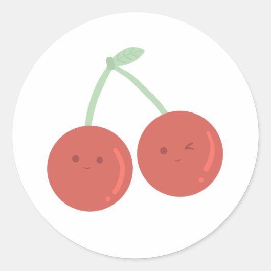 Cheeky Cherry Sticker (Voorkant)