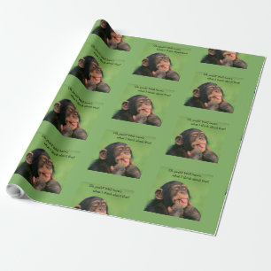Cheeky Chimp Cadeaupapier