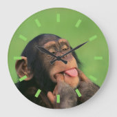 Cheeky Chimp Grote Klok (Voorkant)