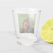 Cheeky Chimp Shot Glas (Achterkant)