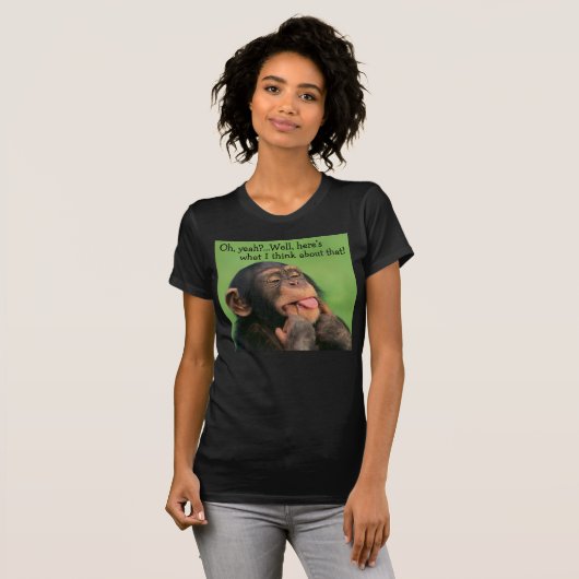 Cheeky Chimp T-Shirt (Voorkant volledig)