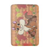 Cheeky Chipmunk - Badmat (Voorkant Verticaal)