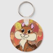 Cheeky Chipmunk - Sleutelhanger (Voorkant)