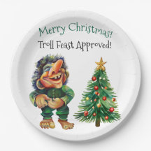 Cheeky Christmas Troll en Tree Delight