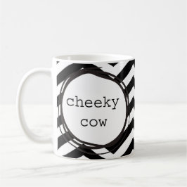 Cheeky Cow Funny Koffiemok
