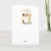 Cheeky Dames 3 vrienden Kaart (Achterkant)