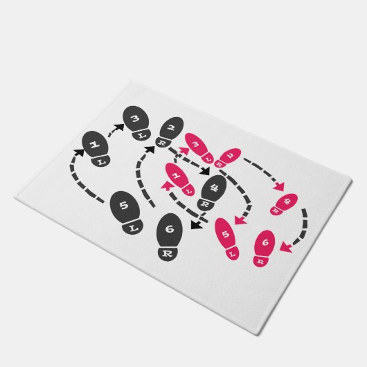 Cheeky Dance Steps Deurmat (Schuin)