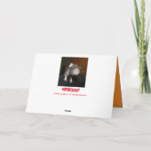 Cheeky Dumbo ratten verjaardagskaart Kaart (Achterkant)