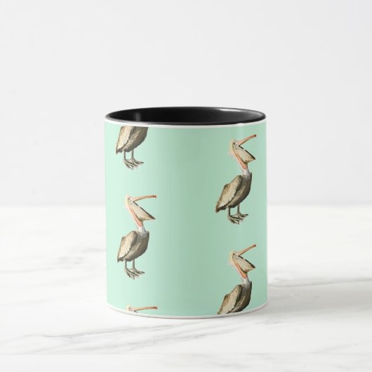 Cheeky en leuke pelicaanse mok (Midden)