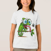 Cheeky Frog Snack Attack Kids T-Shirt - Grappig (Voorkant)