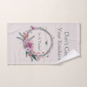 Cheeky Gezegden Hand Towels Handdoek (Handdoek)