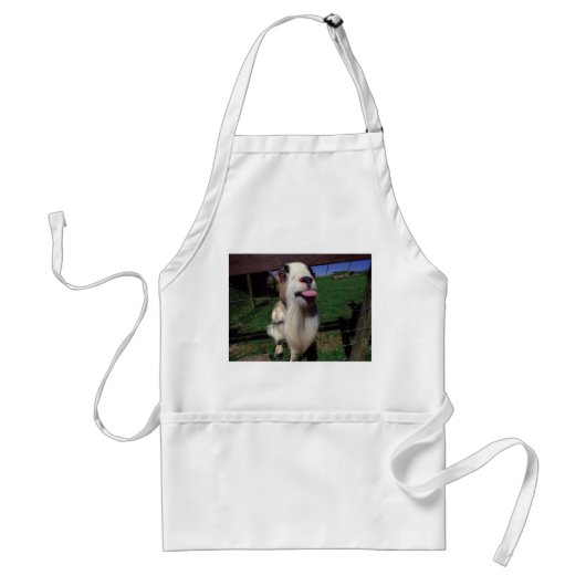 Cheeky Goat Apron Standaard Schort (Voorkant)