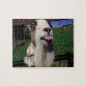 Cheeky Goat Novelty Jigzaag Puzzle Legpuzzel (Horizontaal)