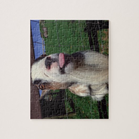 Cheeky Goat Novelty Jigzaag Puzzle Legpuzzel (Verticaal)