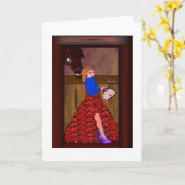 Cheeky in het creatieve ontwerp van LeeMarie Kaart (Gele Bloem)