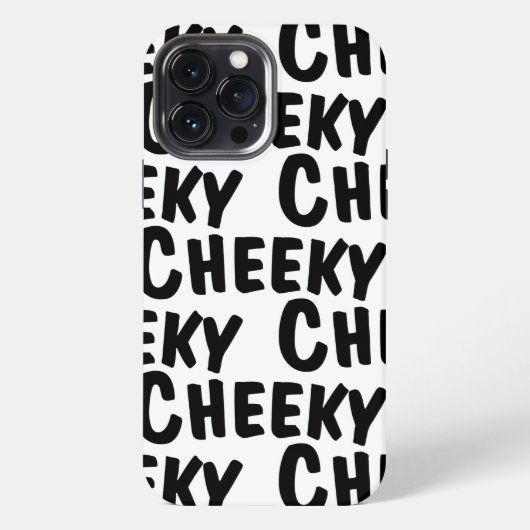 Cheeky iPhone Hoesje (Achterkant)