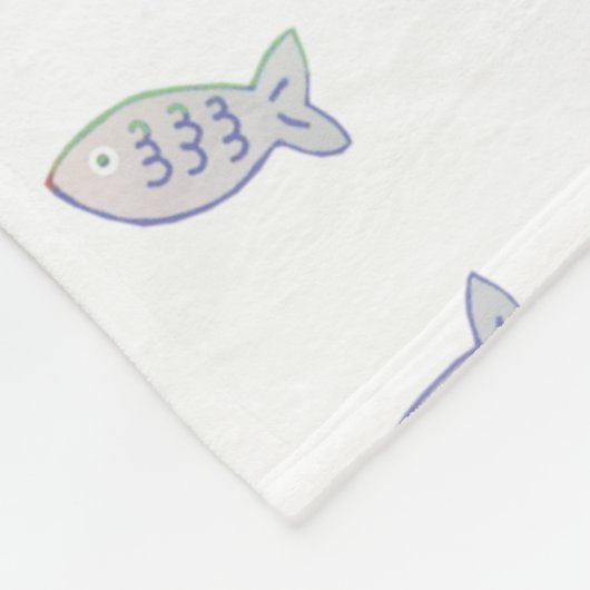 Cheeky Kawaii Style Kitten Fleece Deken (Hoek)