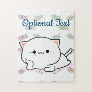 Cheeky Kawaii Style Kitten Legpuzzel